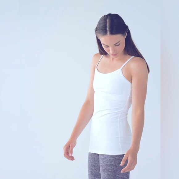 LuLu Flow freely through all types of yoga in this thin-strapped, racerback tank - Picture 5 of 10